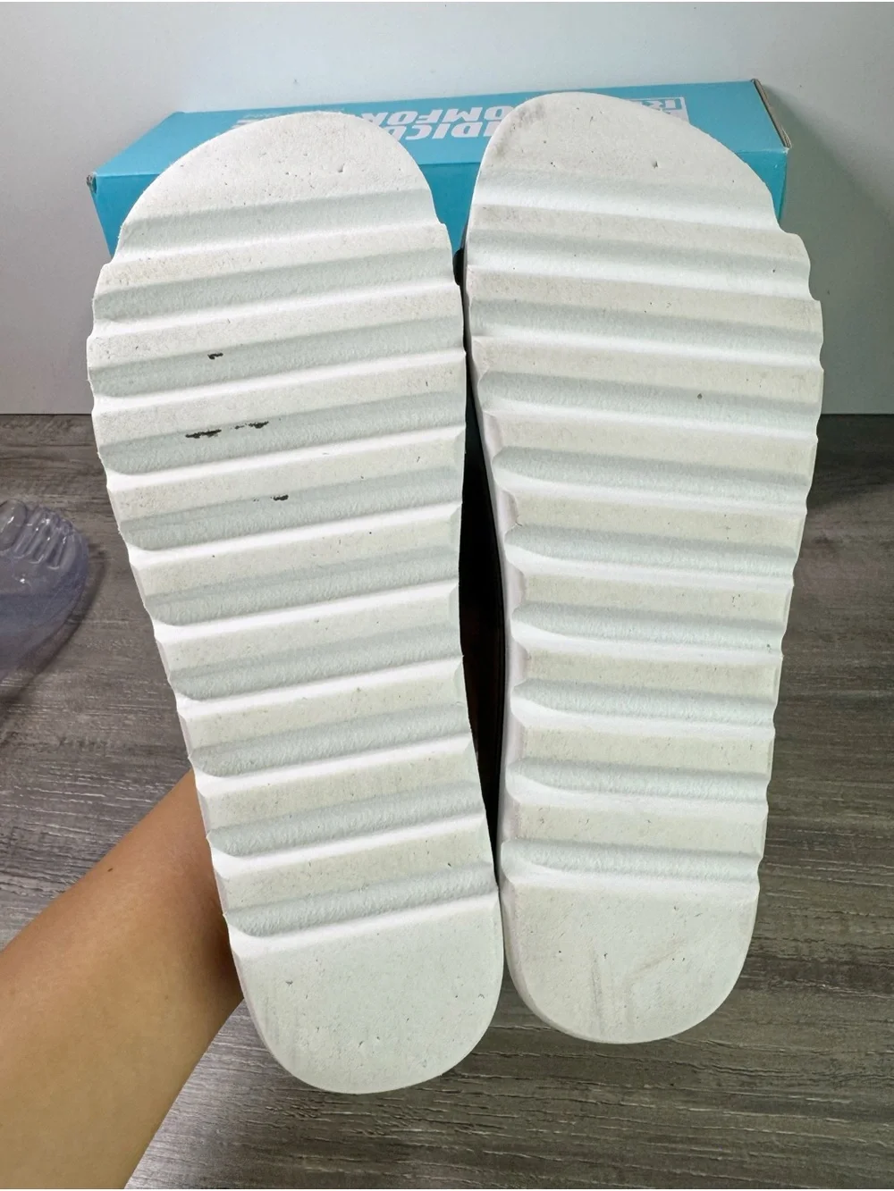 Reef Cushion Vista Hi Sandals size 8 arch support corkbed platform